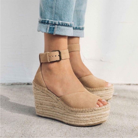 Soludos Shoes - Soludos “like new” Positano Espadrille Platform Wedge